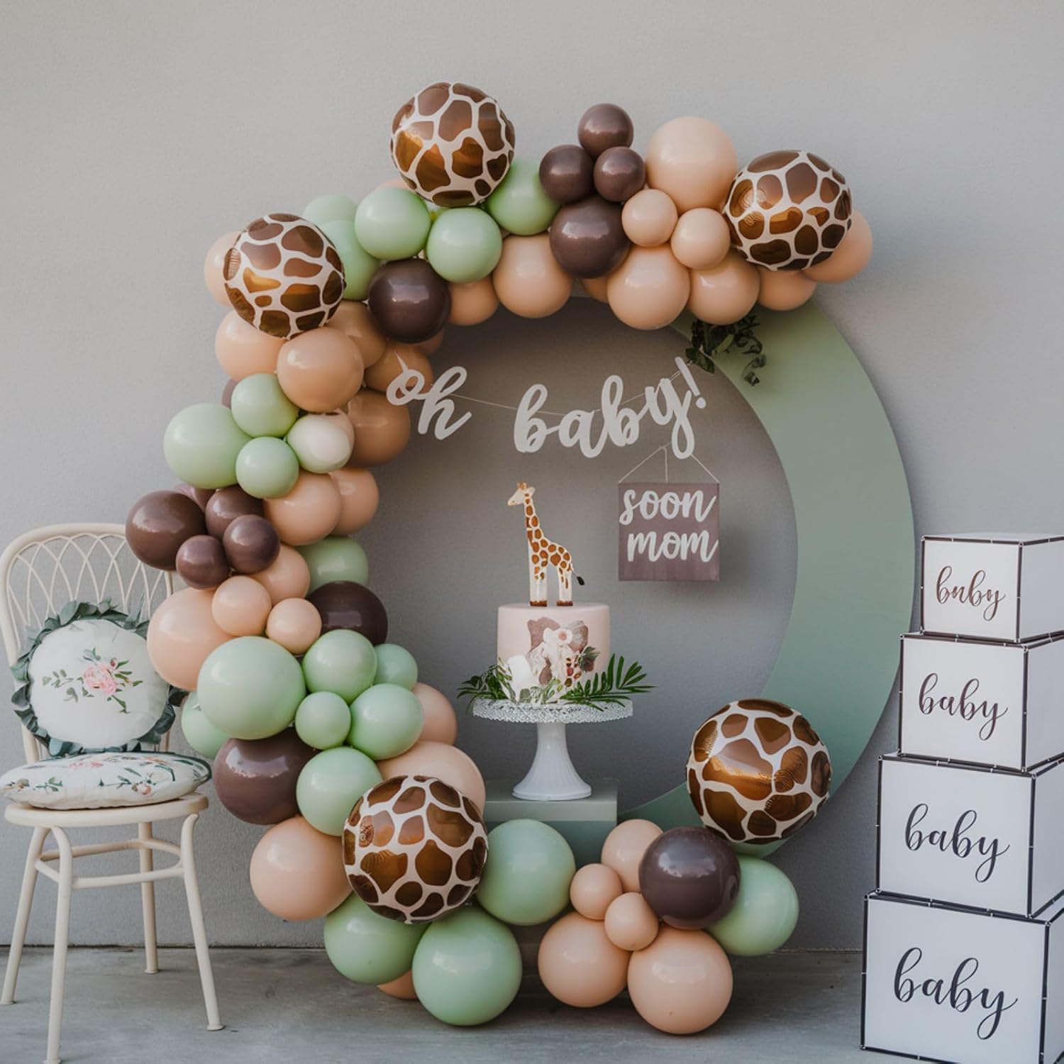 Jungle Balloons 12 Inch Animal Theme Party Decorations