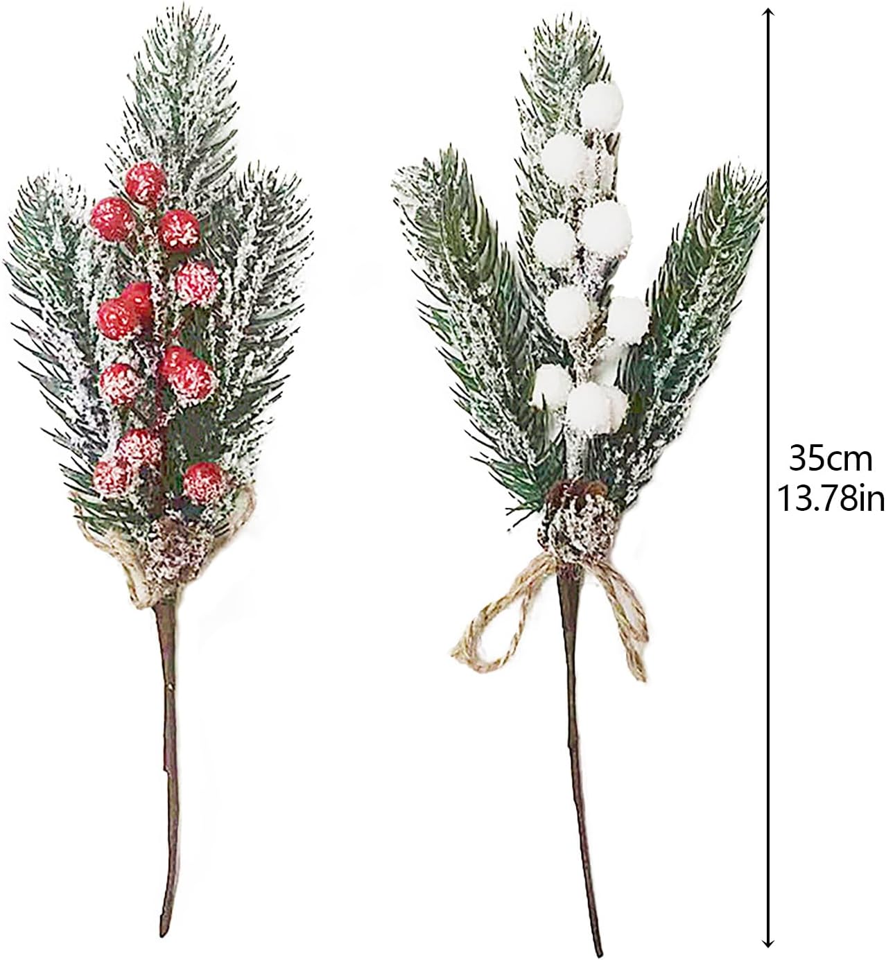 10 Pack 137 Inch Artificial Christmas Pine Branches