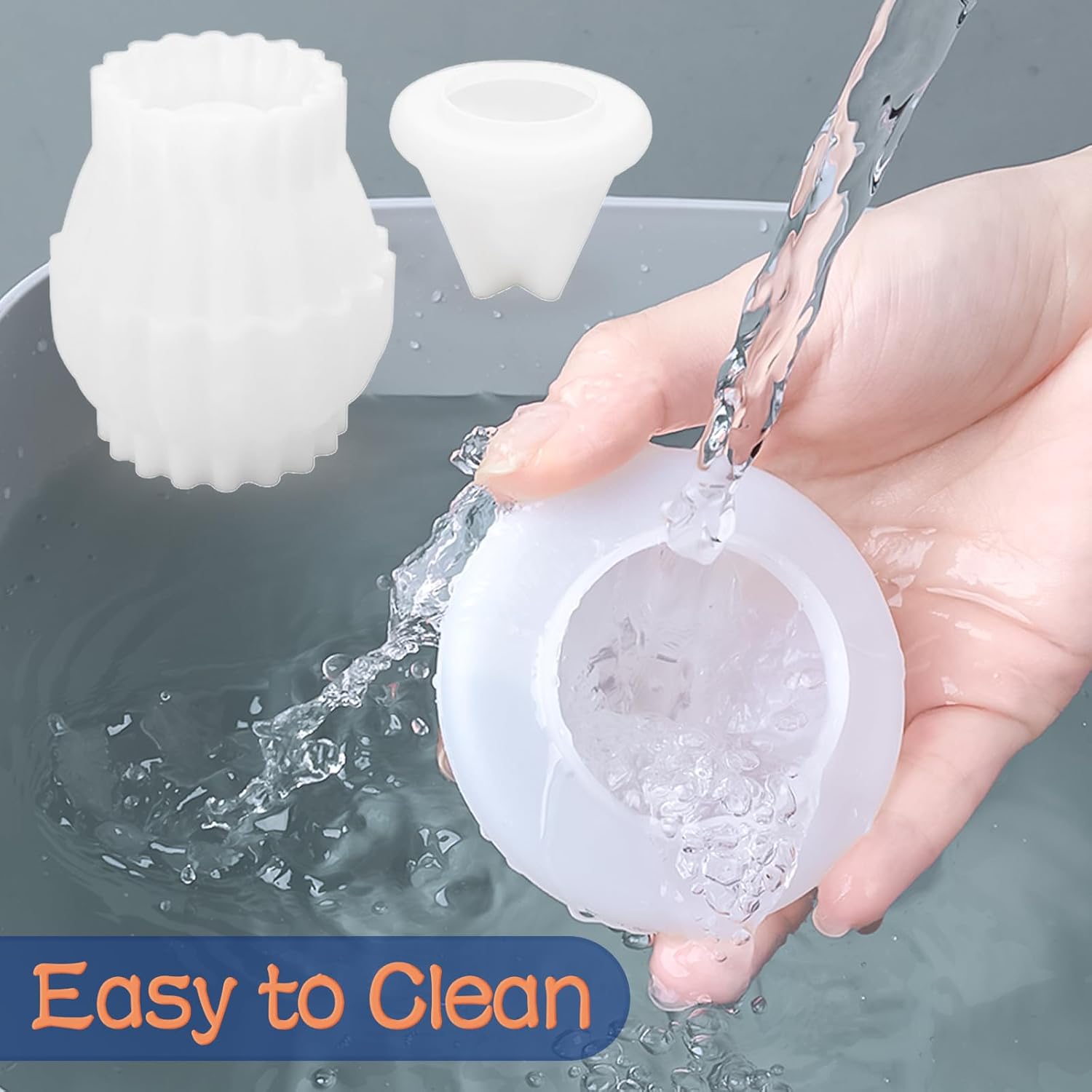 Dacies Silicone Box Mold With Lid for Resin Candle Jars