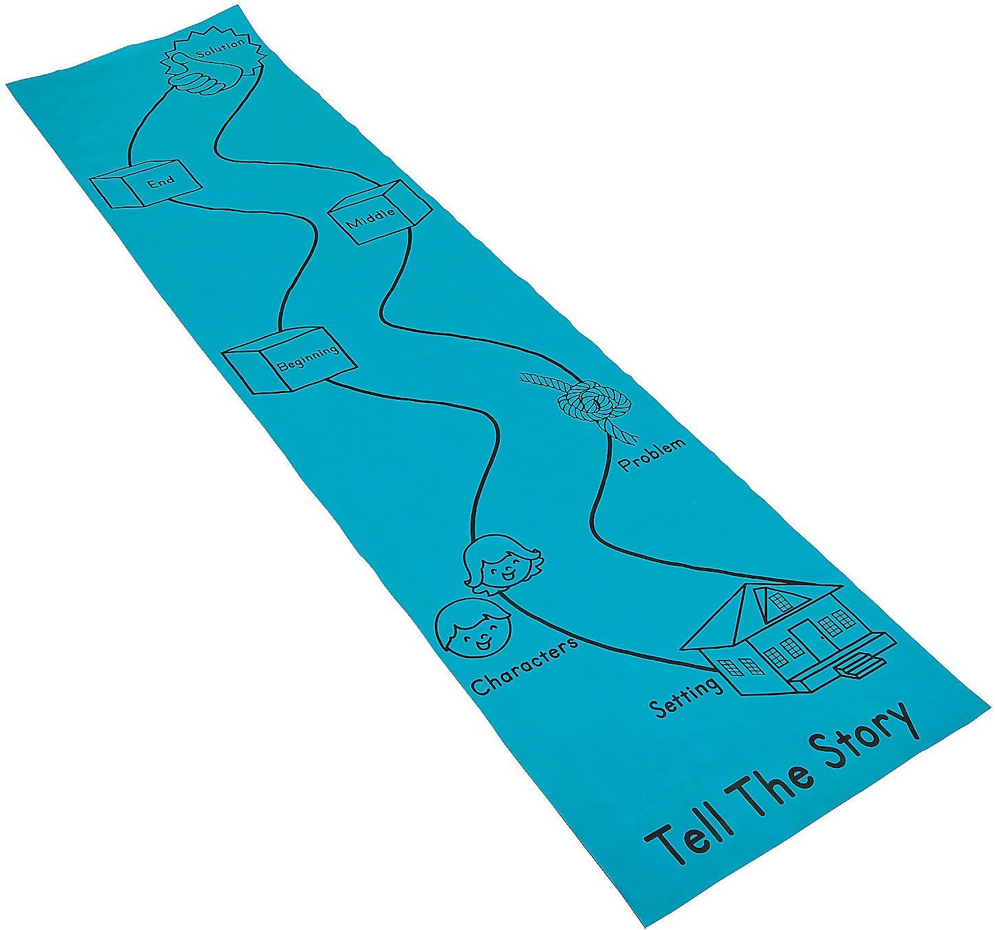 Fun Express Story Aisle Runner - 1 Piece