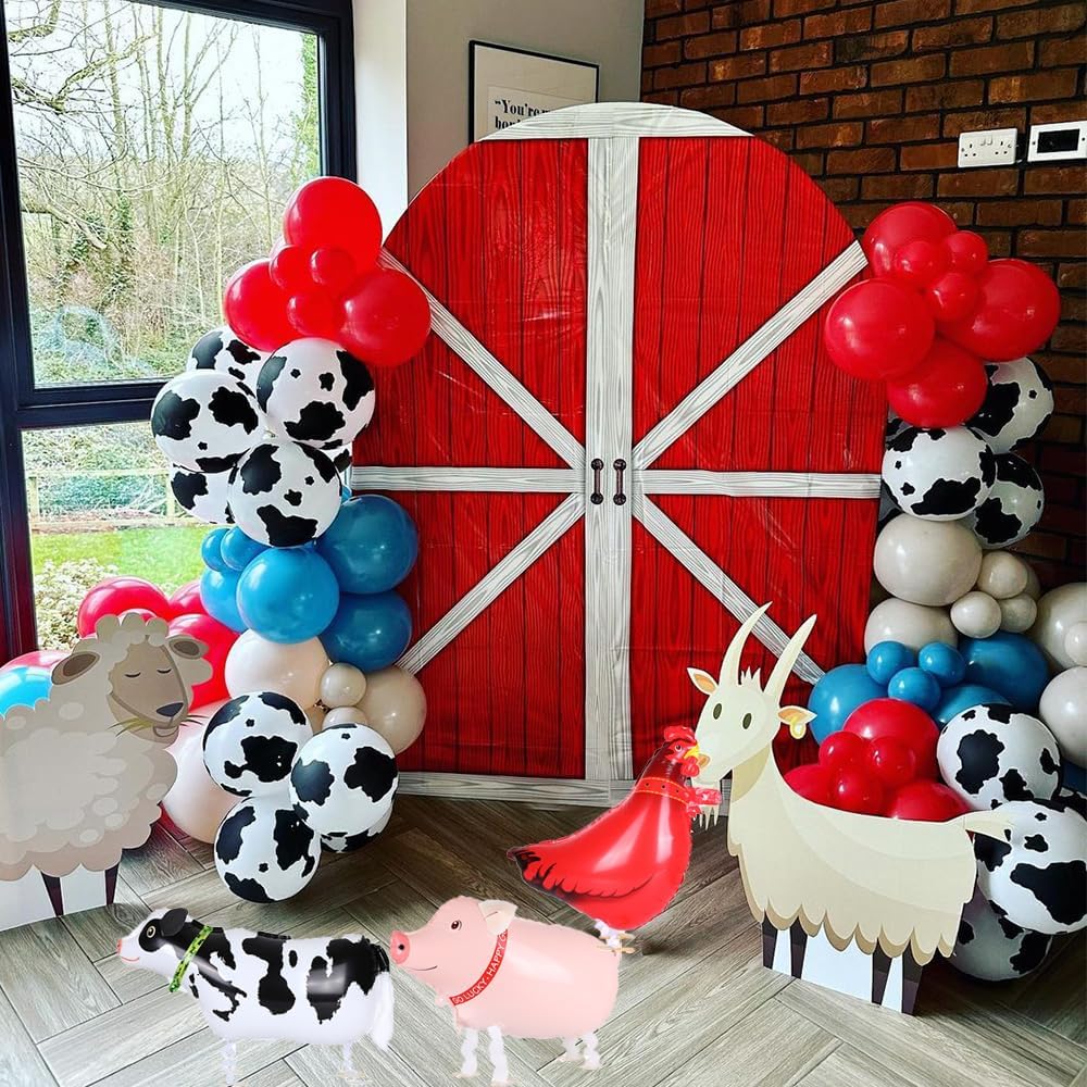 Farm Animals Party Decorations 138Pcs Balloon Kit