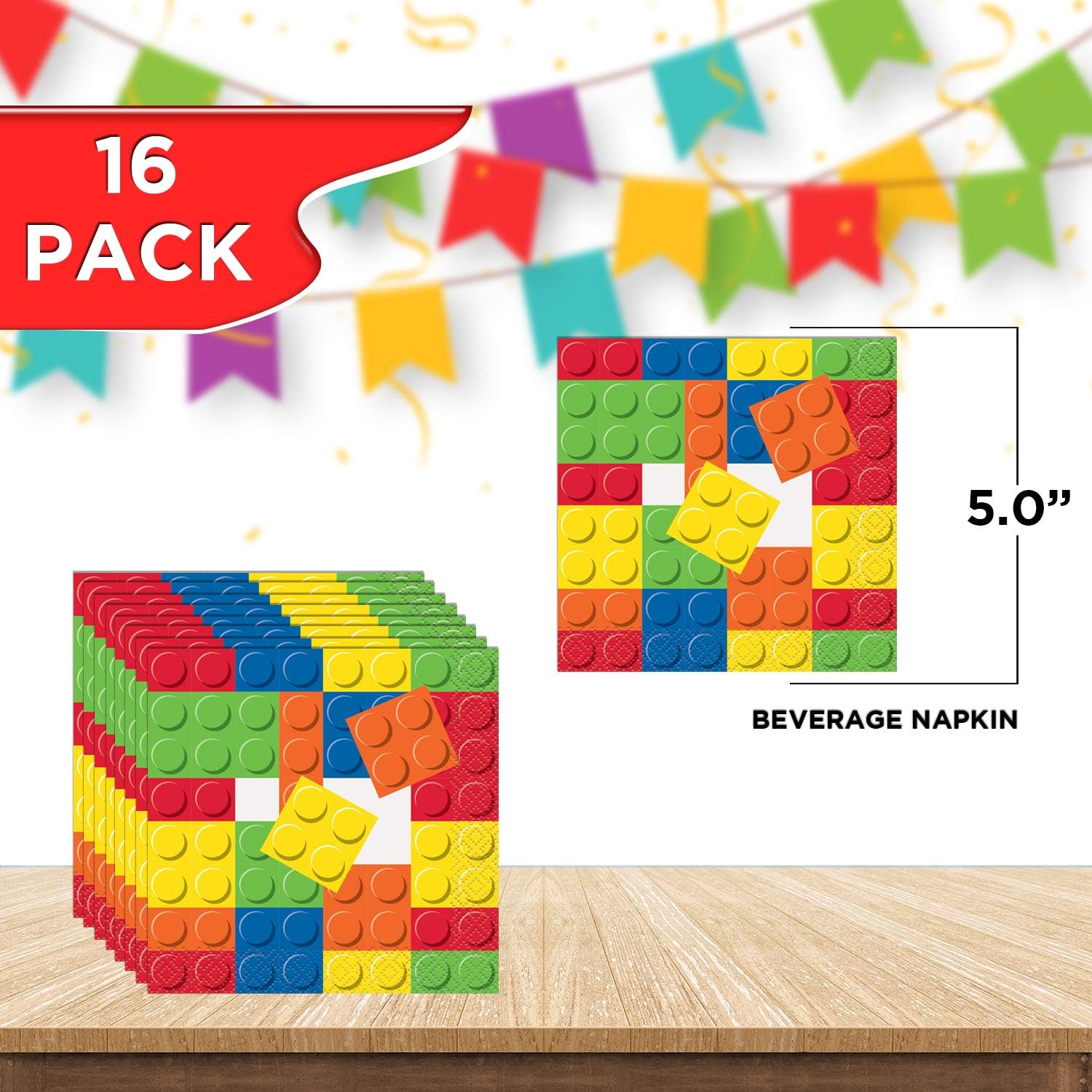 Unique Building Blocks Party Bundle for Kids