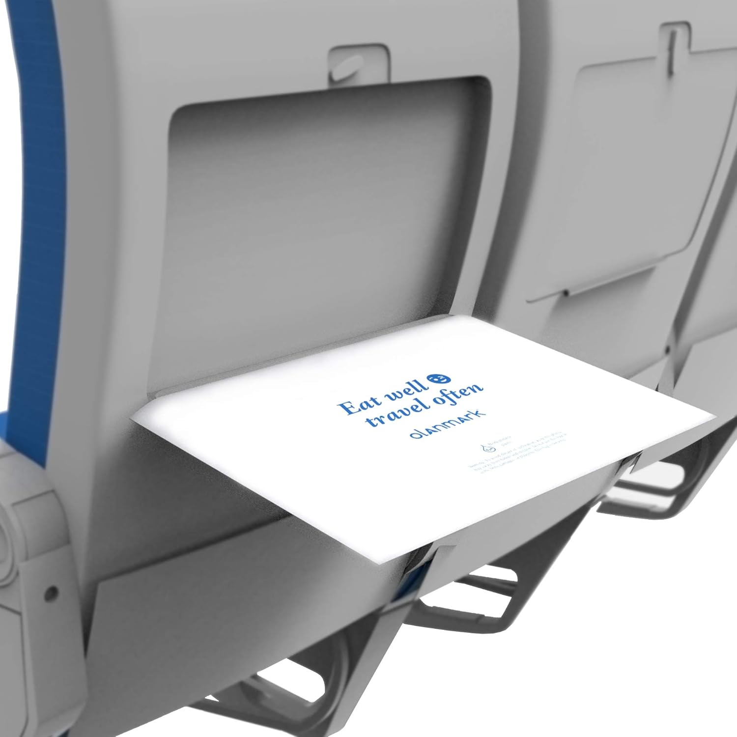 10 Pack Disposable Airplane Tray Covers Set