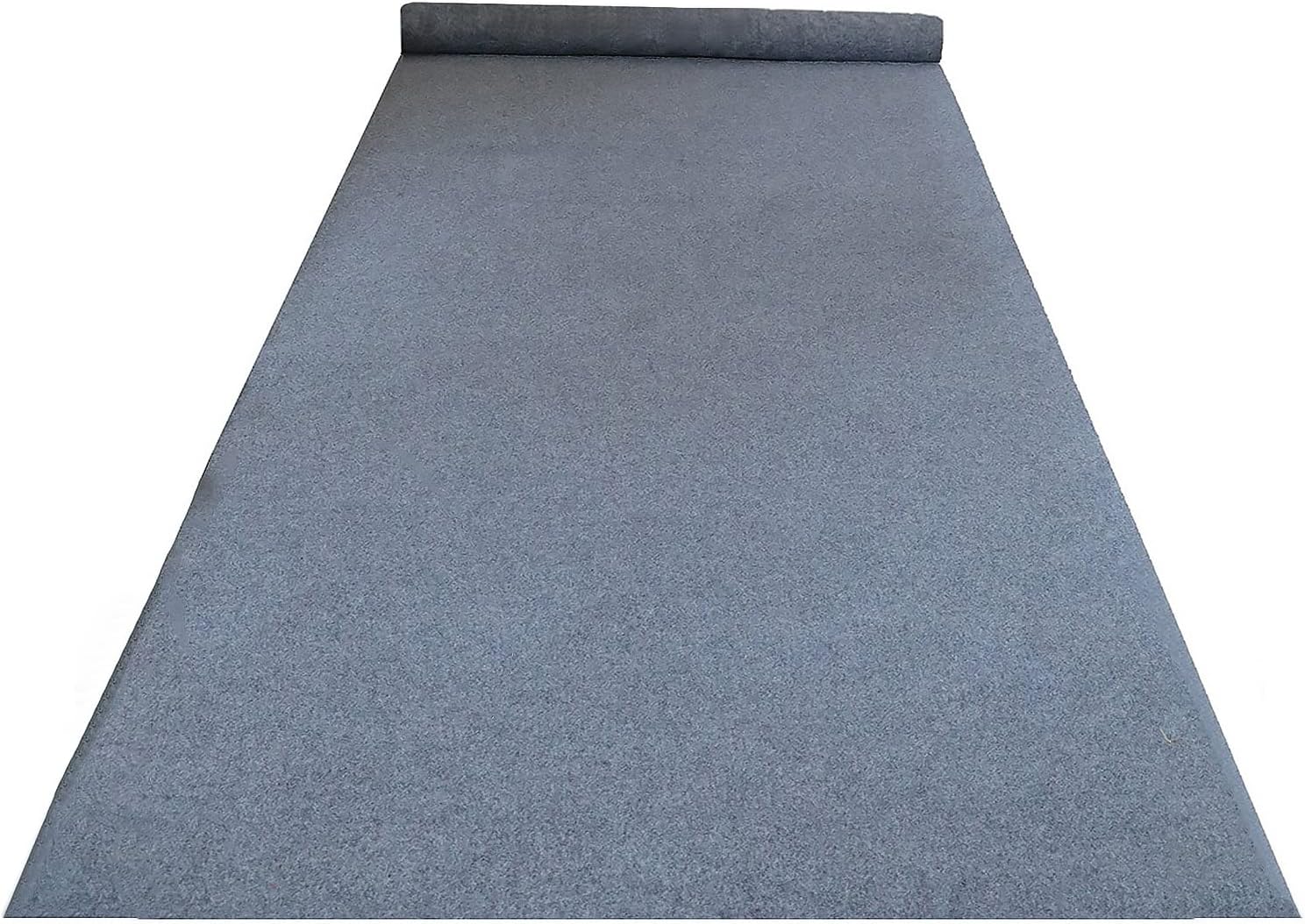 KAMPCO Gray Aisle Runners for Outdoor Weddings and Parties