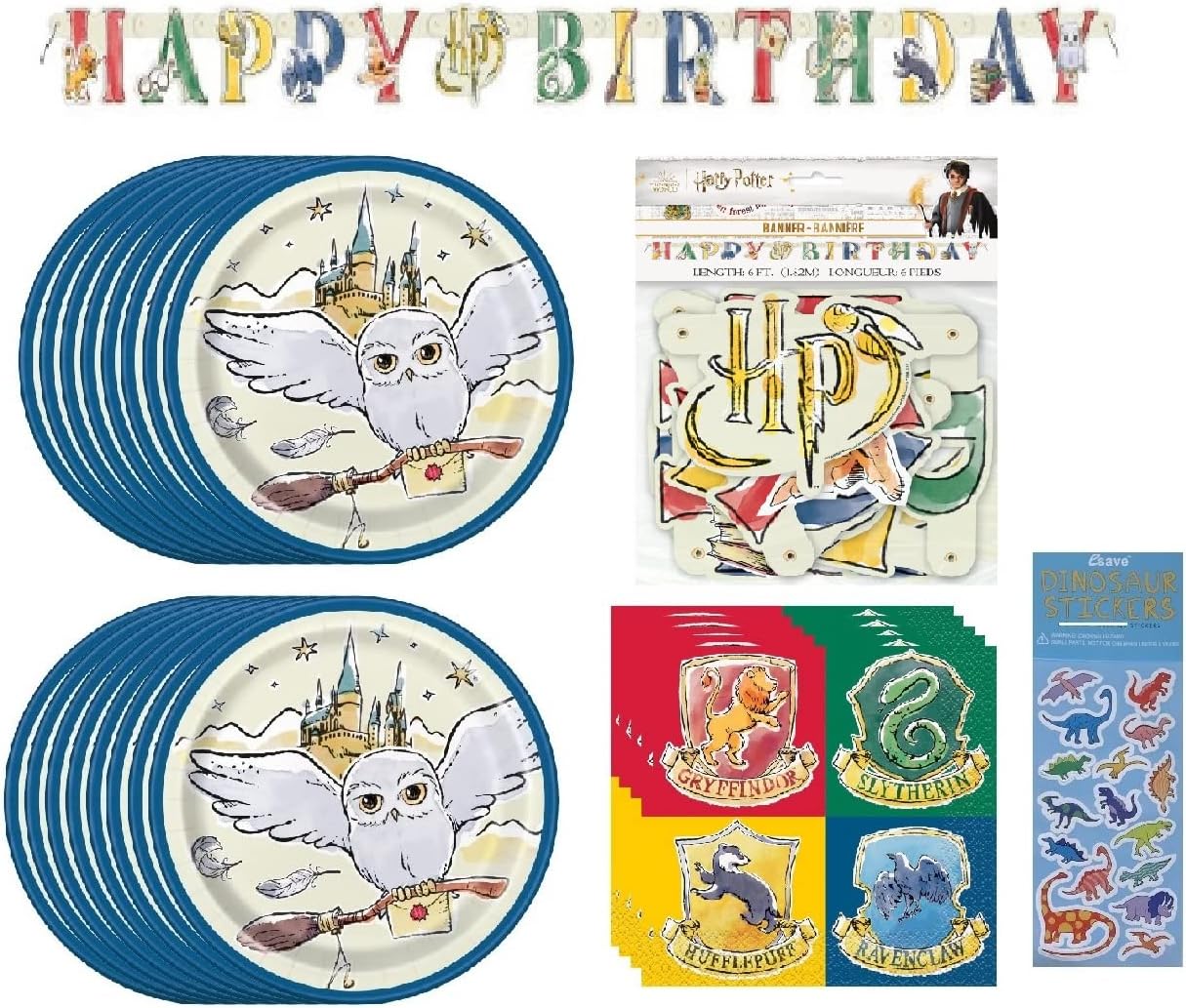 Harry Potter Birthday Party Supplies for 16