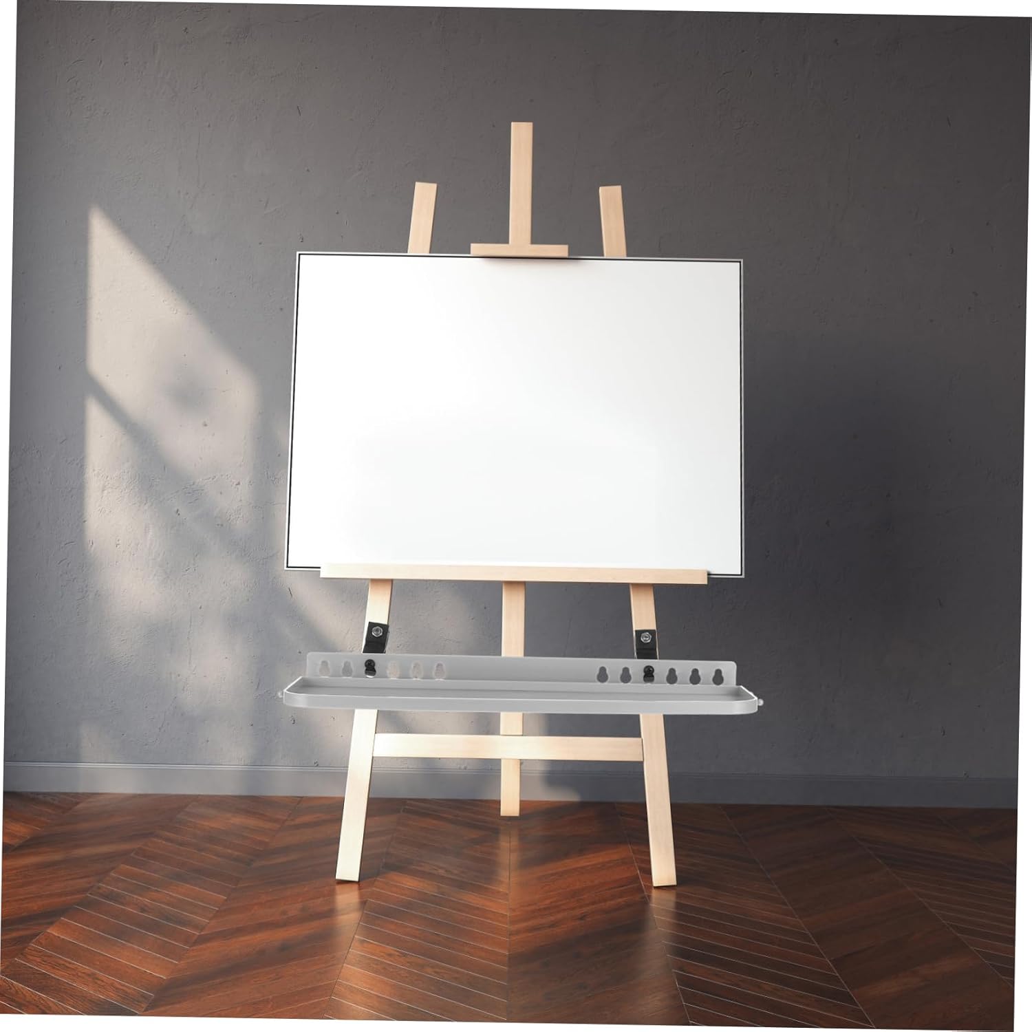 DIYEAH Easel Tray Hand Crank Organizer