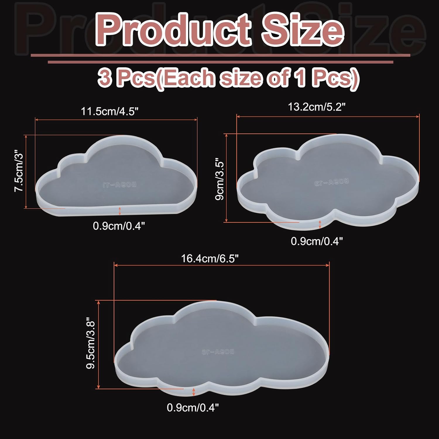 Uxcell Resin Moulds for Coasters and DIY Crafts