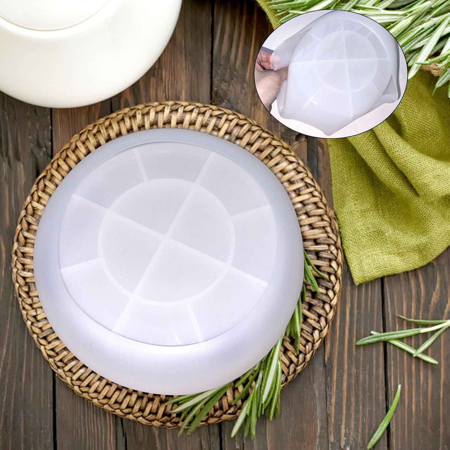 82 Large Resin Bowl Mold for Crafts