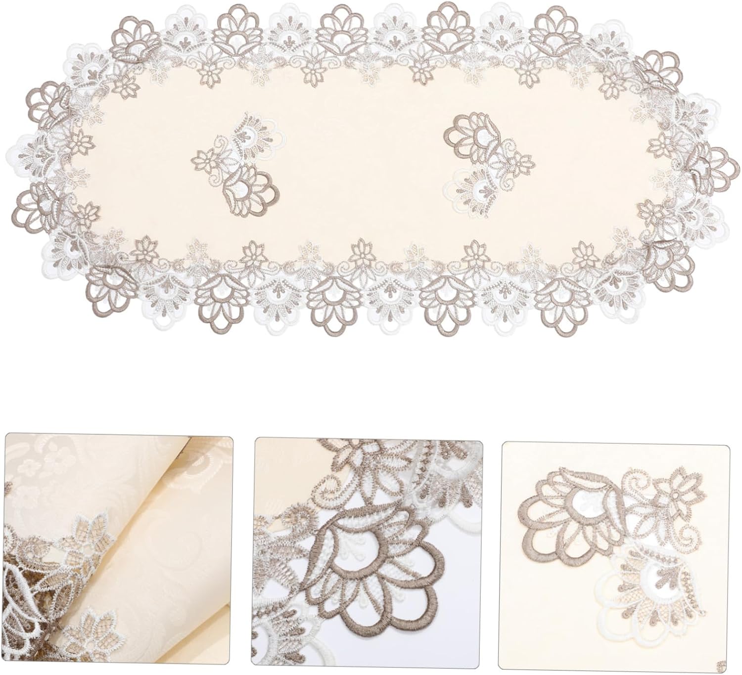 Garneck Lace Table Runner for Dining Tables and Events