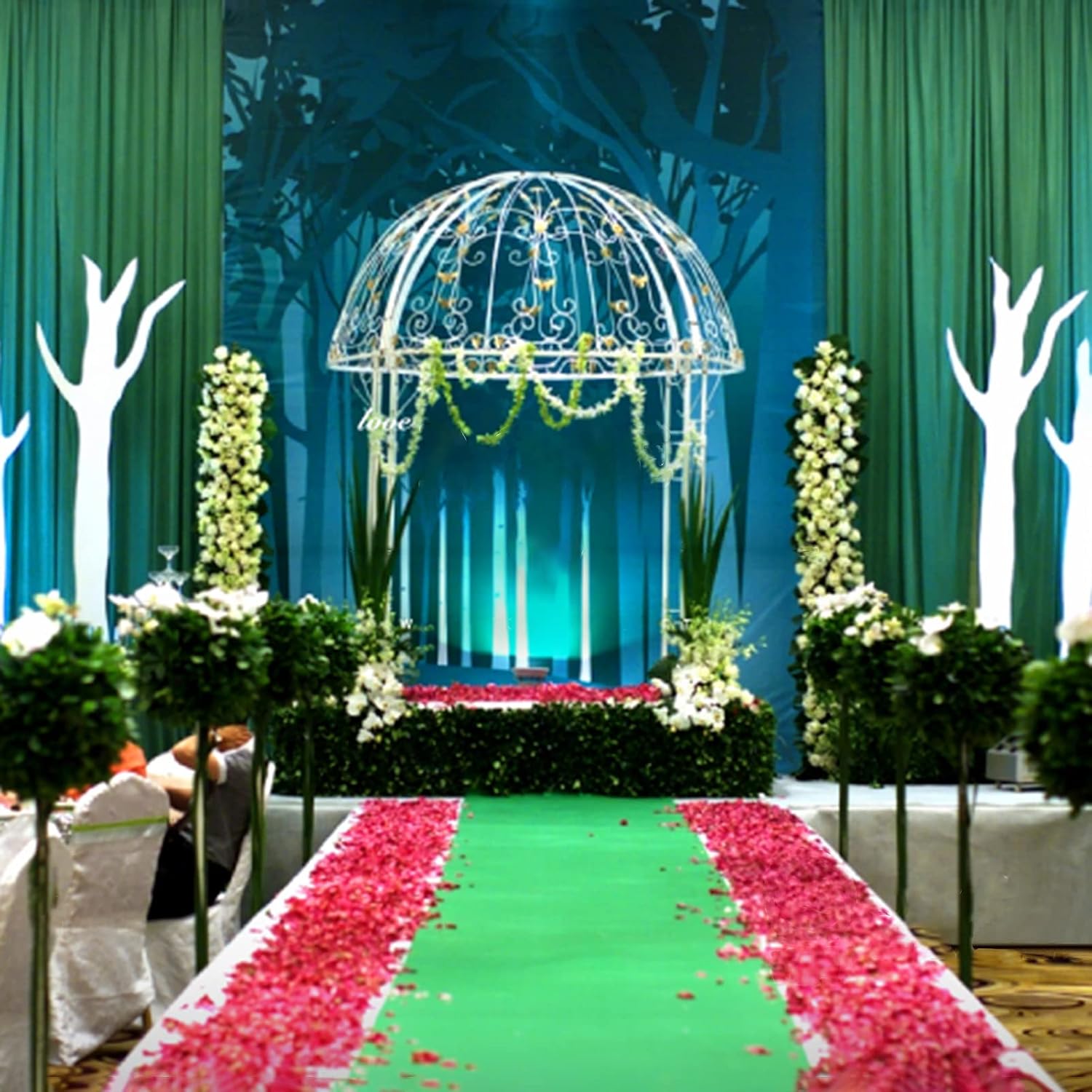KAMPCO Wedding Aisle Carpet Runner for All Events