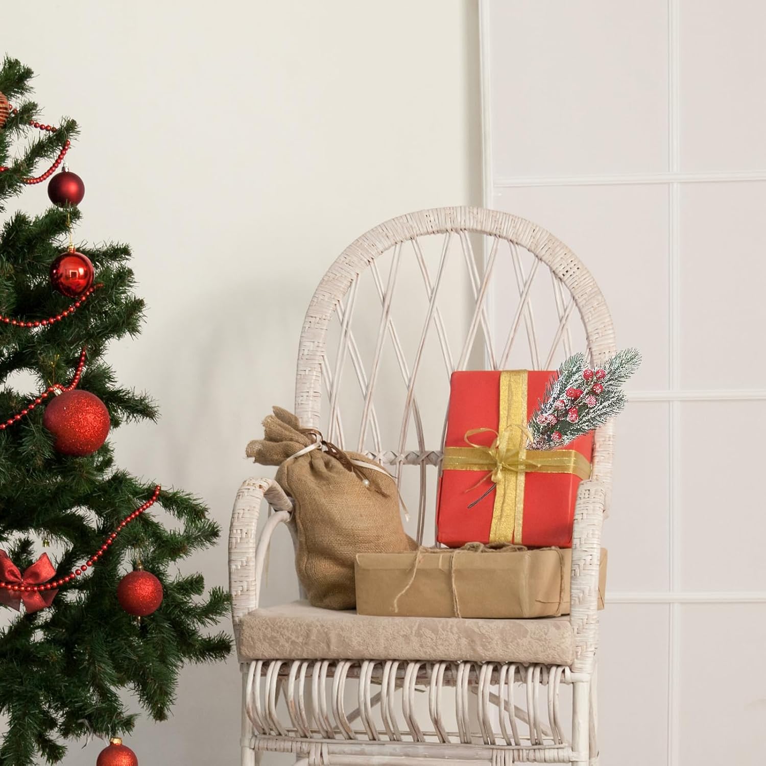 10 Pack 137 Inch Artificial Christmas Pine Branches