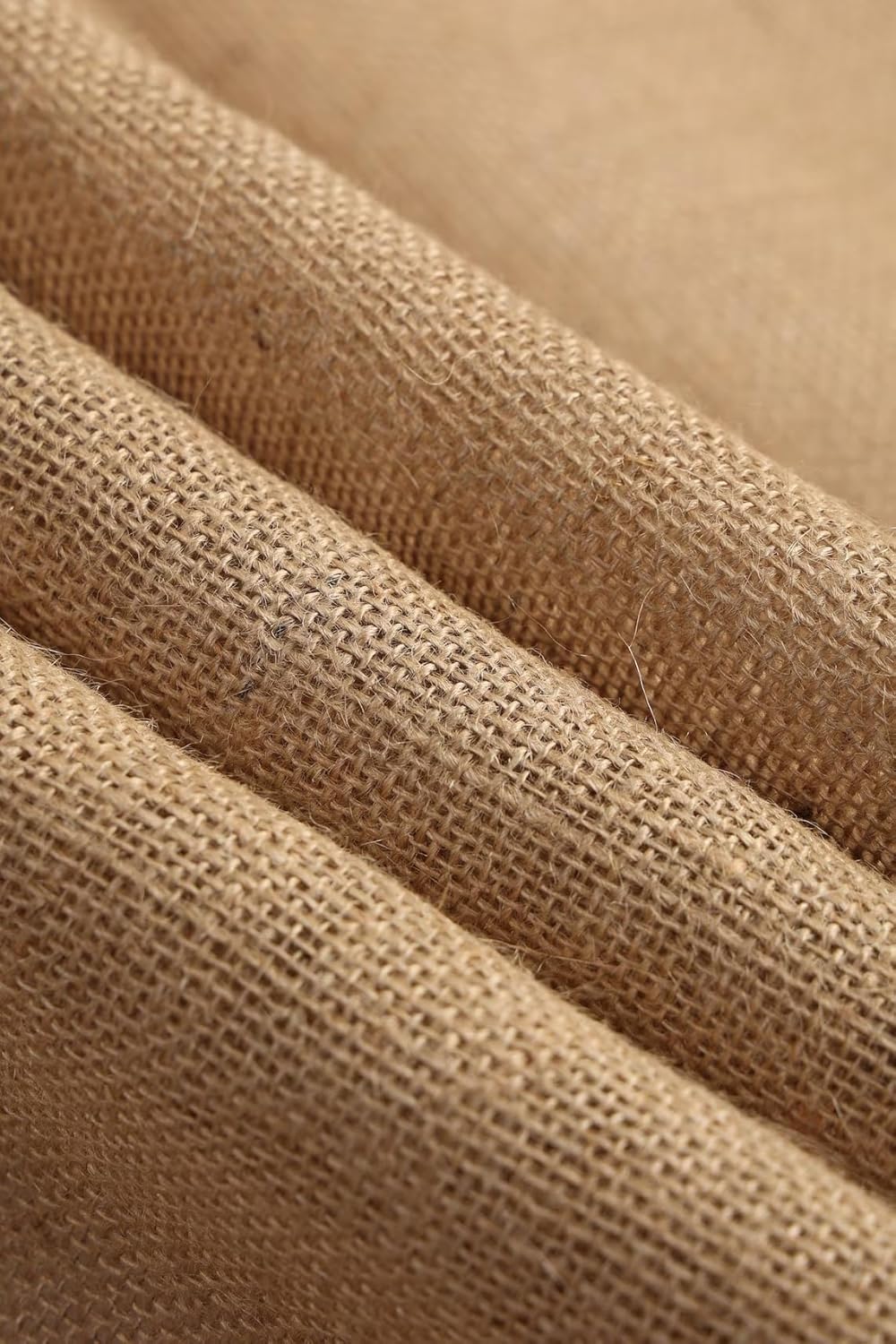 50 Inch X 50 Feet Natural Burlap Aisle Runner for Wedding
