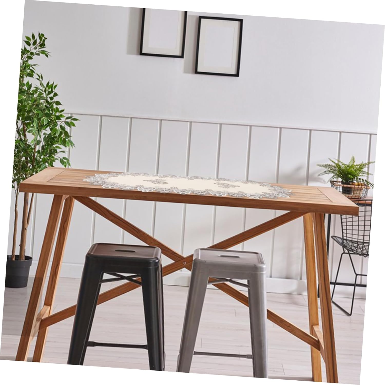 MAGICLULU Premium Water-Soluble Lace Table Runner