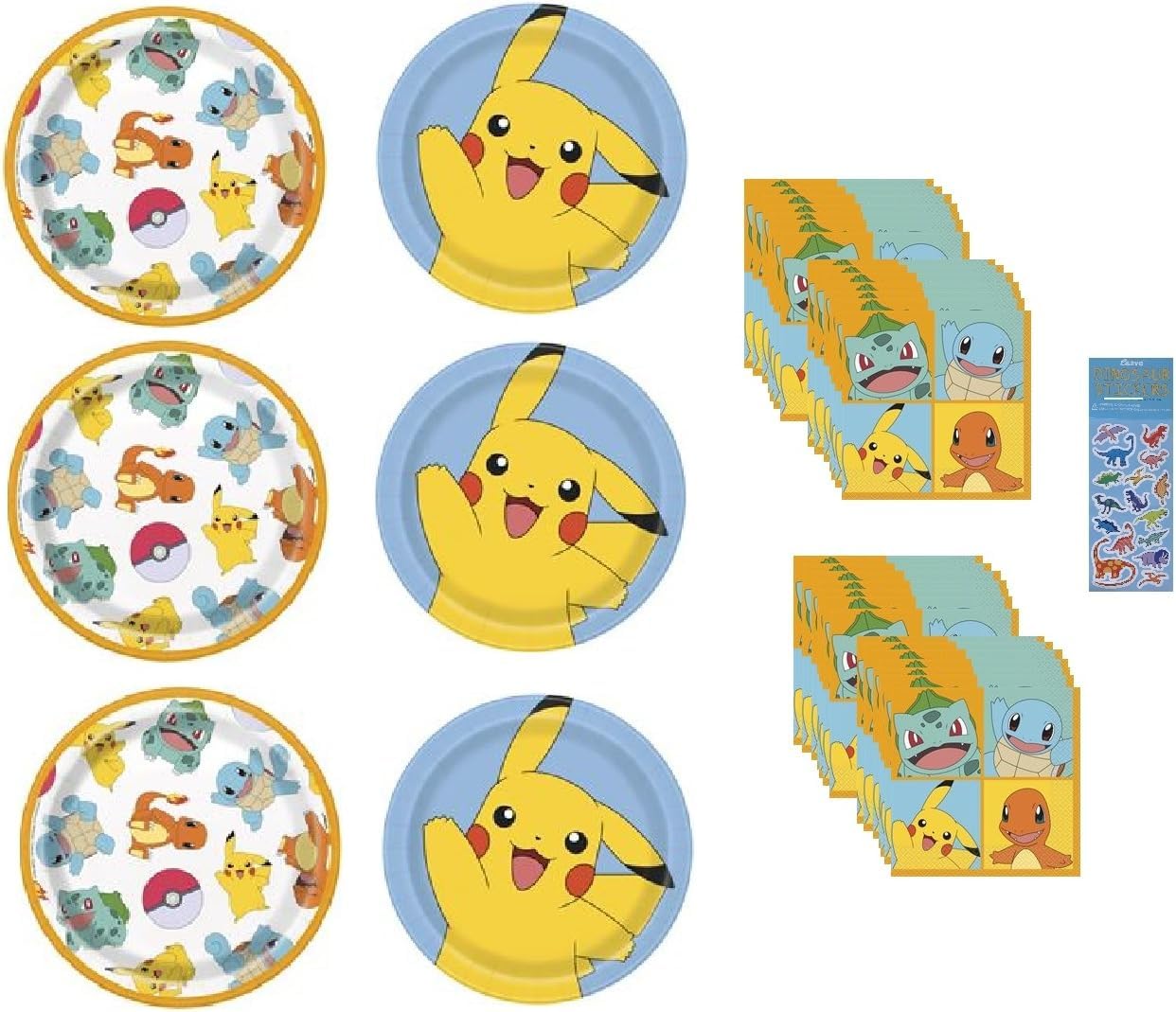 Unique Pokemon Birthday Party Supplies Bundle