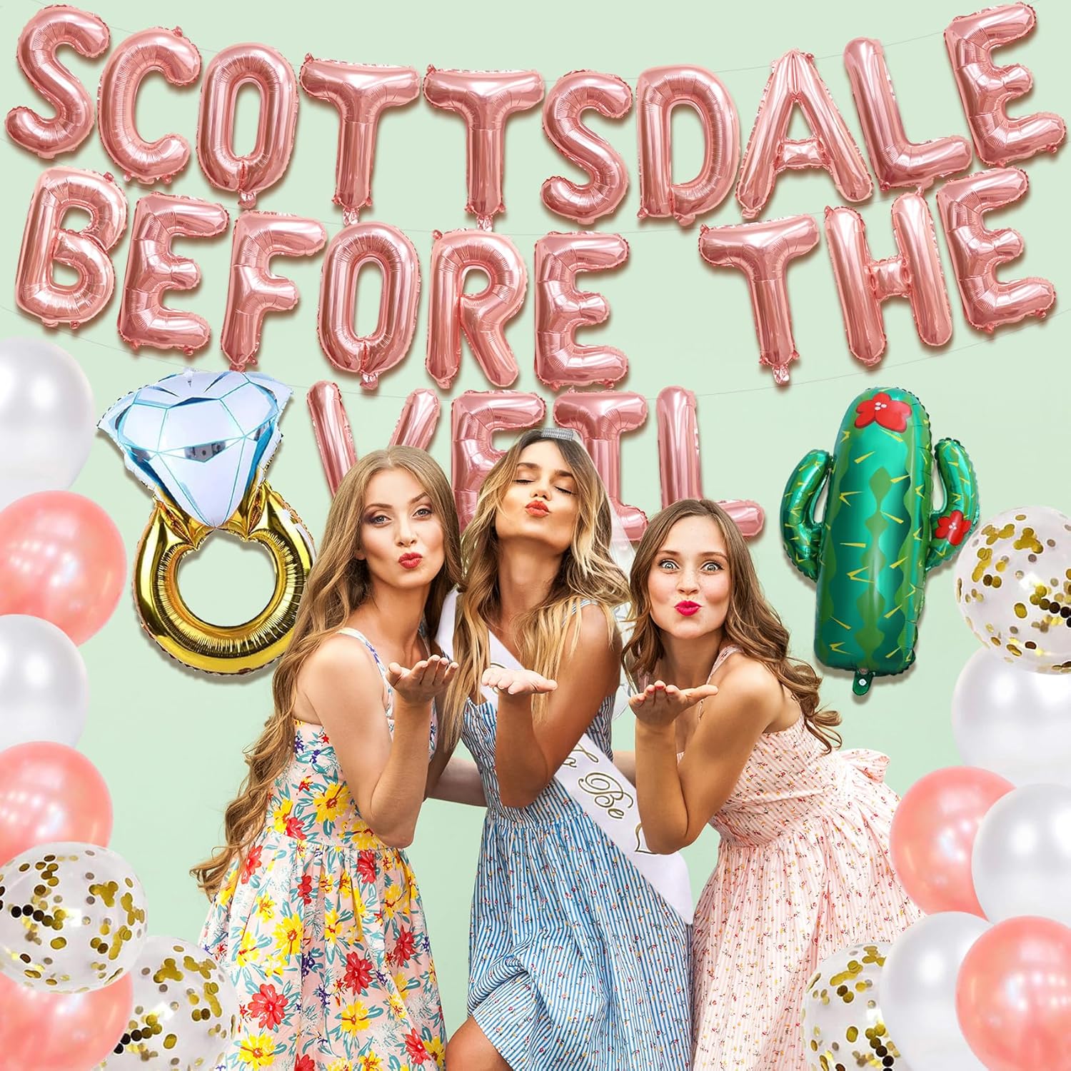 Scottsdale Bachelorette Party Decorations with Balloons