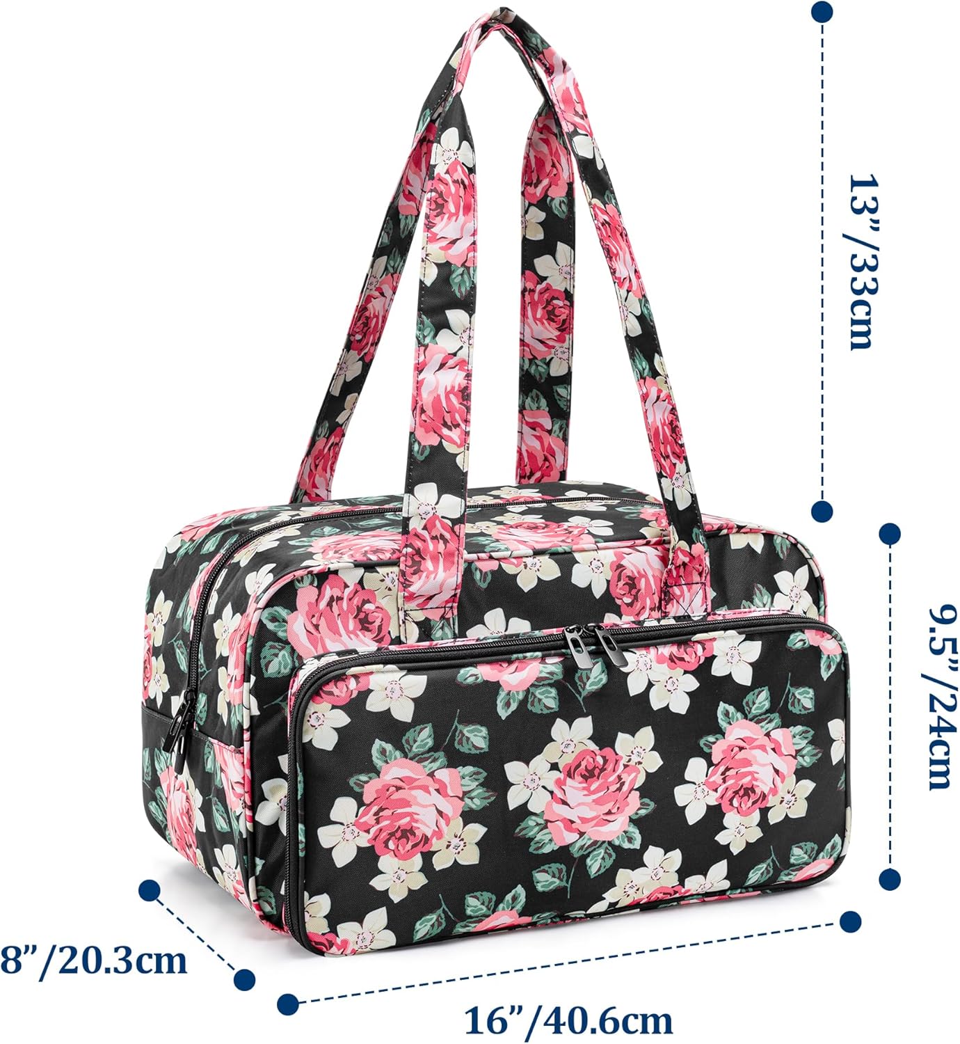 Teamoy Yarn Storage Tote Bag for Knitting and Crochet