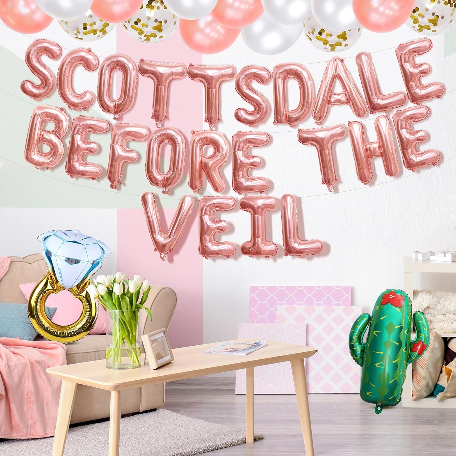 Scottsdale Bachelorette Party Decorations with Balloons