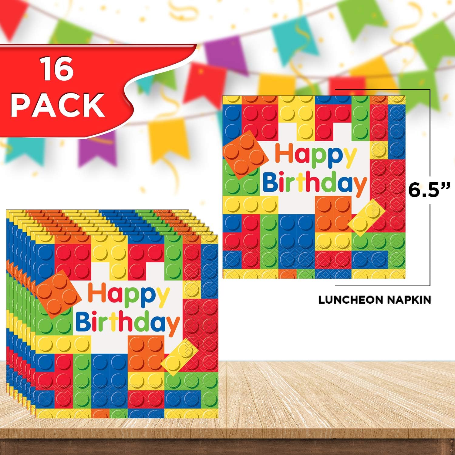 Unique Building Blocks Party Bundle for Kids