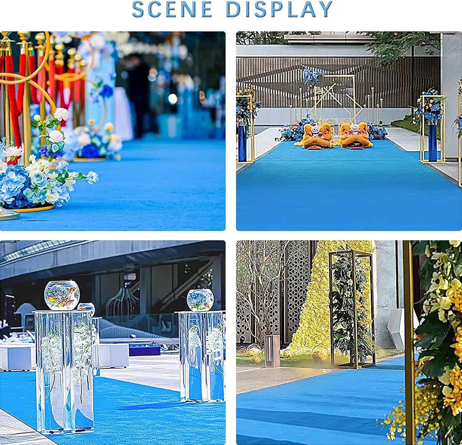 KAMPCO Aisle Runner for Wedding and Events