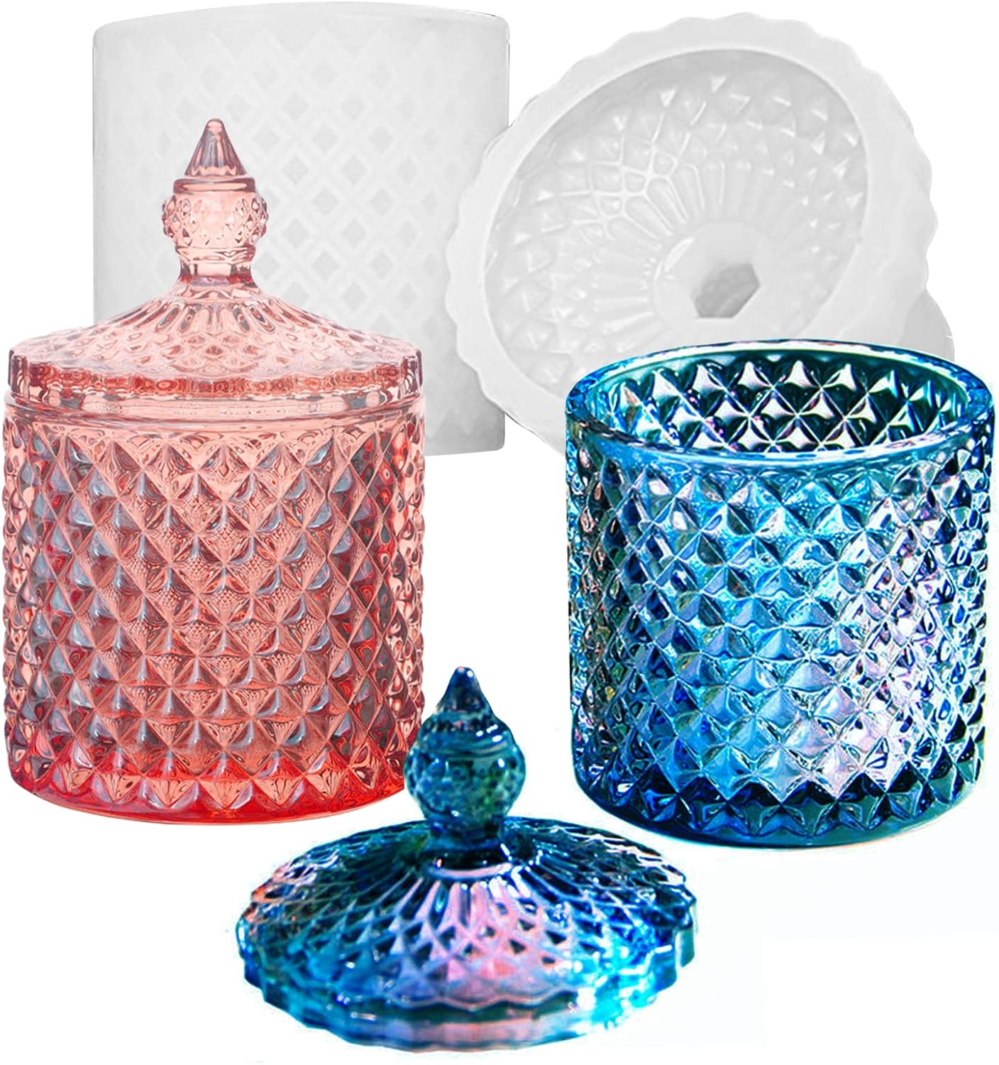 Box Resin Mold with Lid for Creative Resin Projects