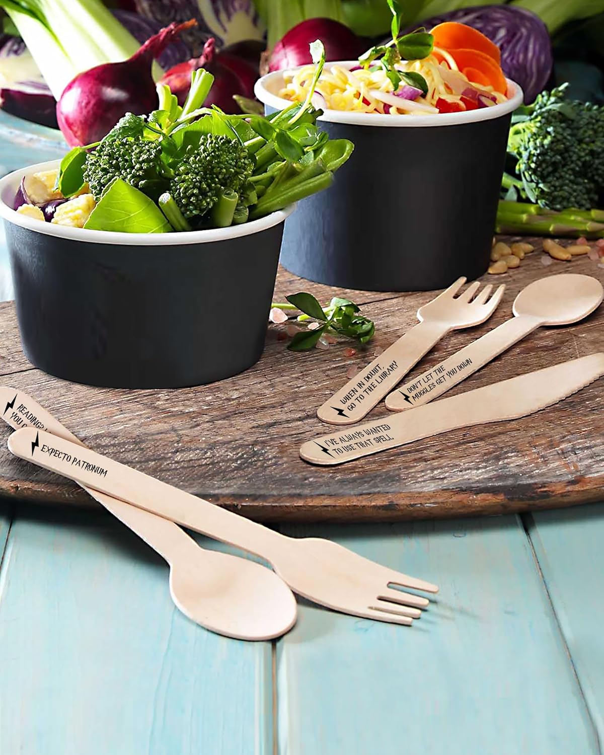 Harry Potter Themed Disposable Cutlery Set - 45pcs