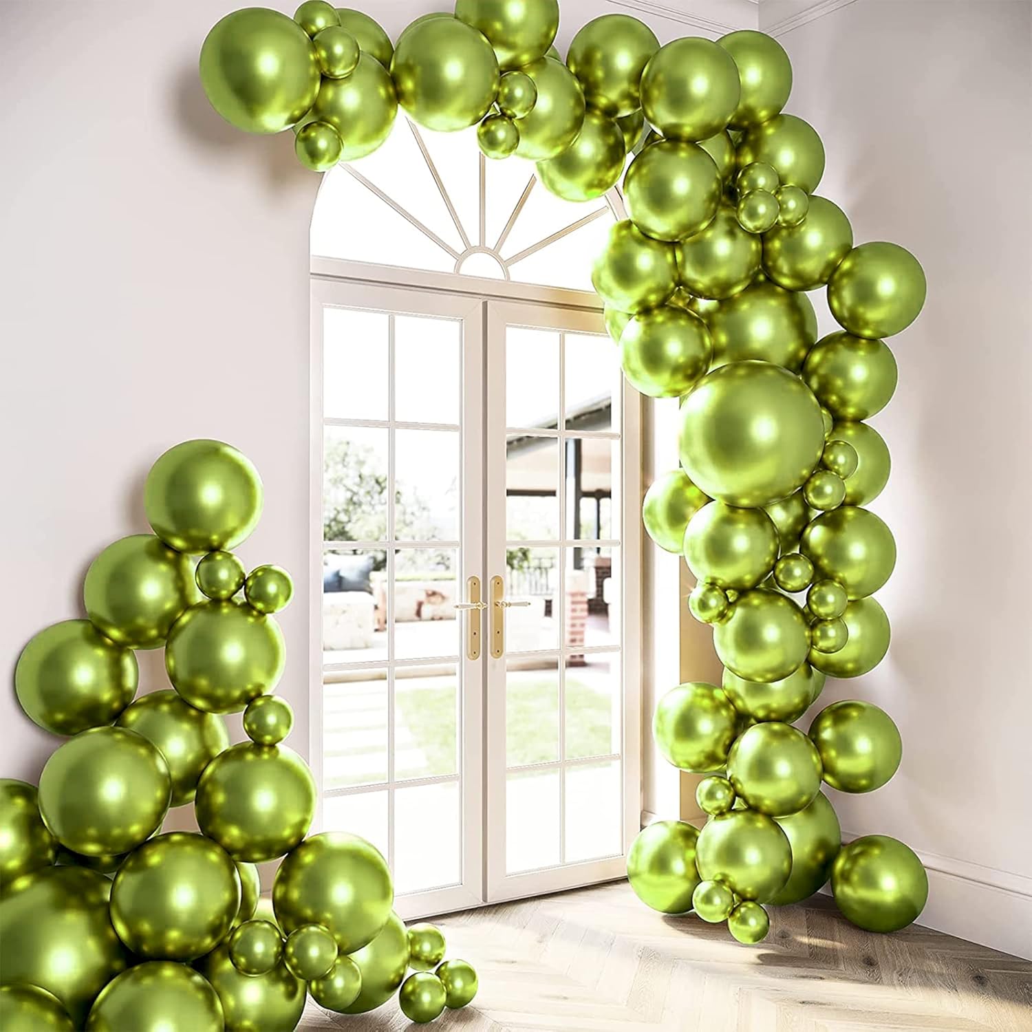 Lime Green Balloon Garland Kit - 51218 Inch