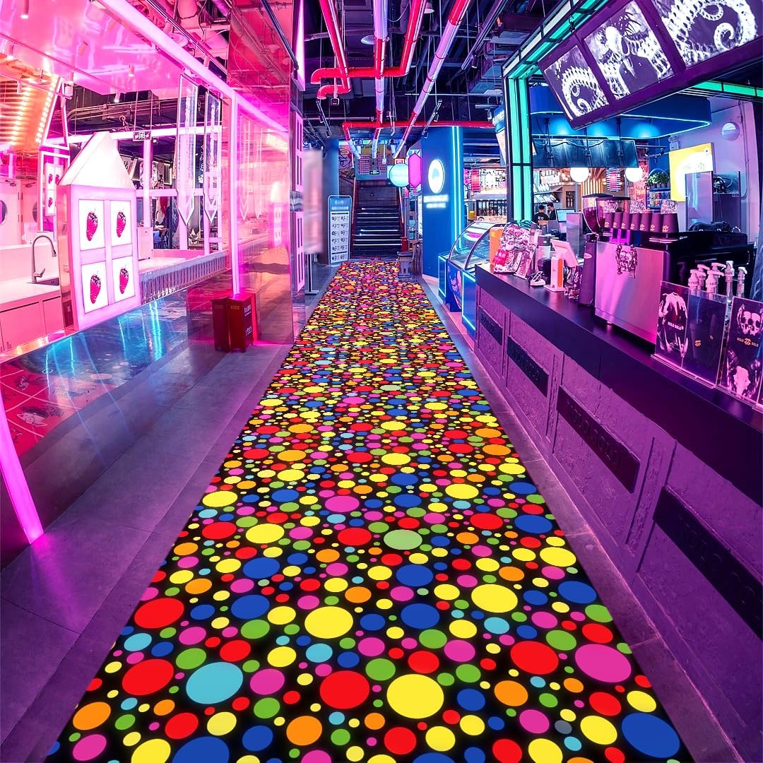 UNICORN ELEMENT Neon Dance Floor Runner 787x59 Inch