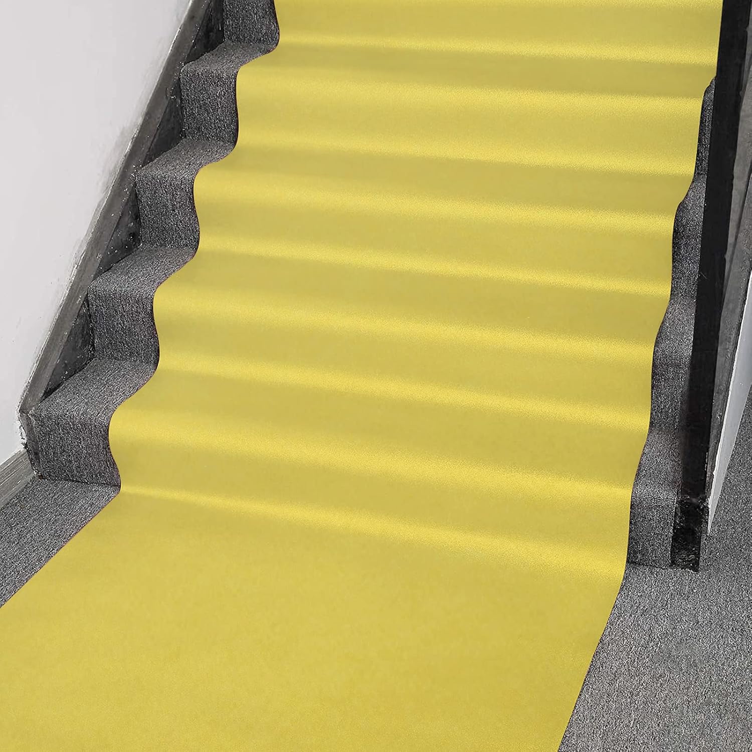 Yellow Wedding Aisle Runner Carpet for Parties and Events