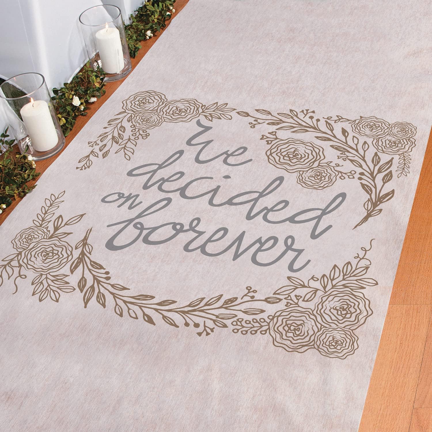 Fun Express Forever Wedding Aisle Runner 100 Feet Long