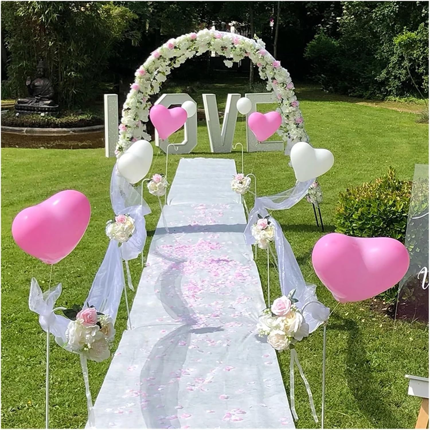 White Anti-Slip Carpet for Wedding and Events