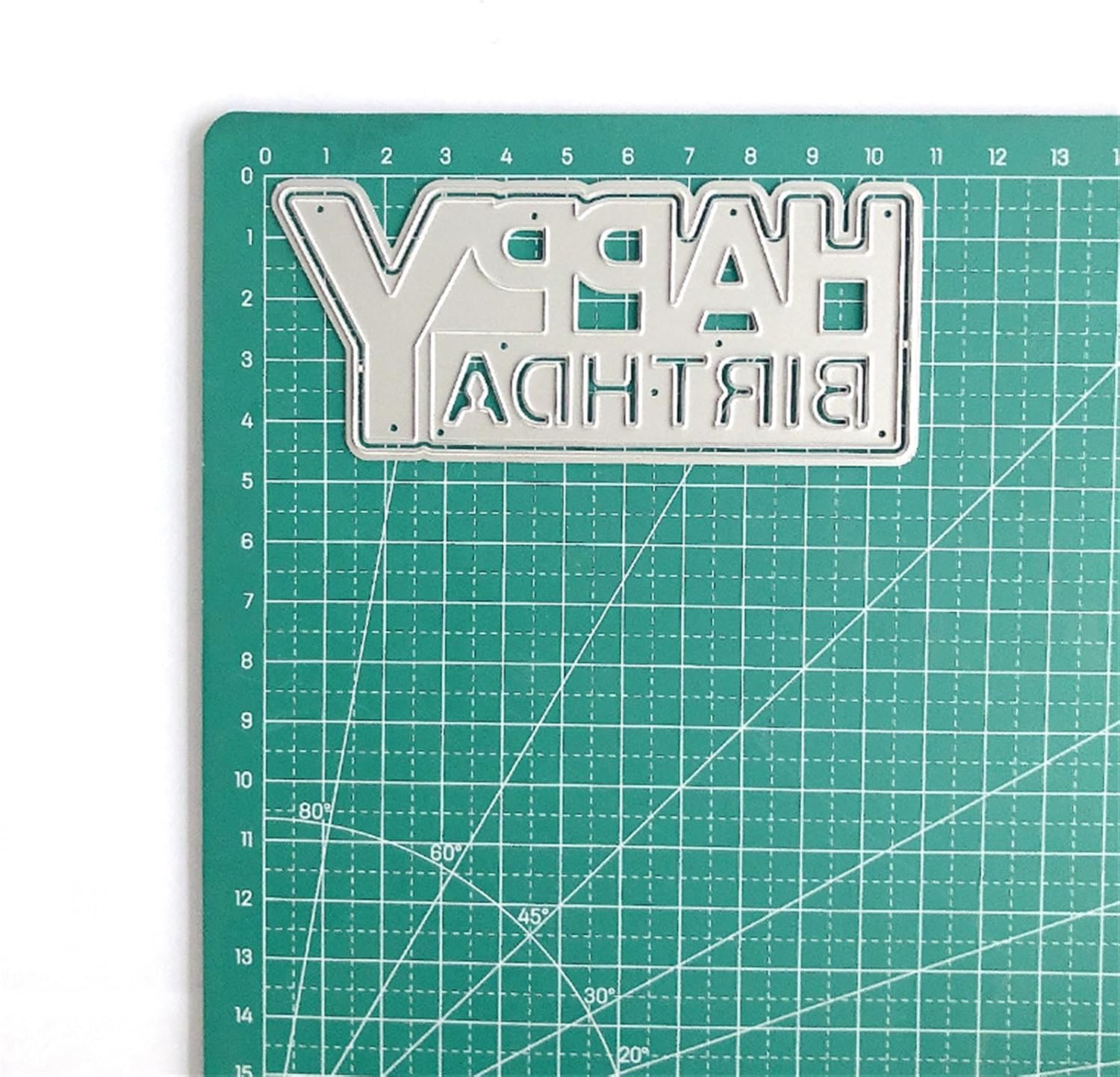 Metal Die Cut Embossing Stencils for Birthday Cards and Scrapbooking