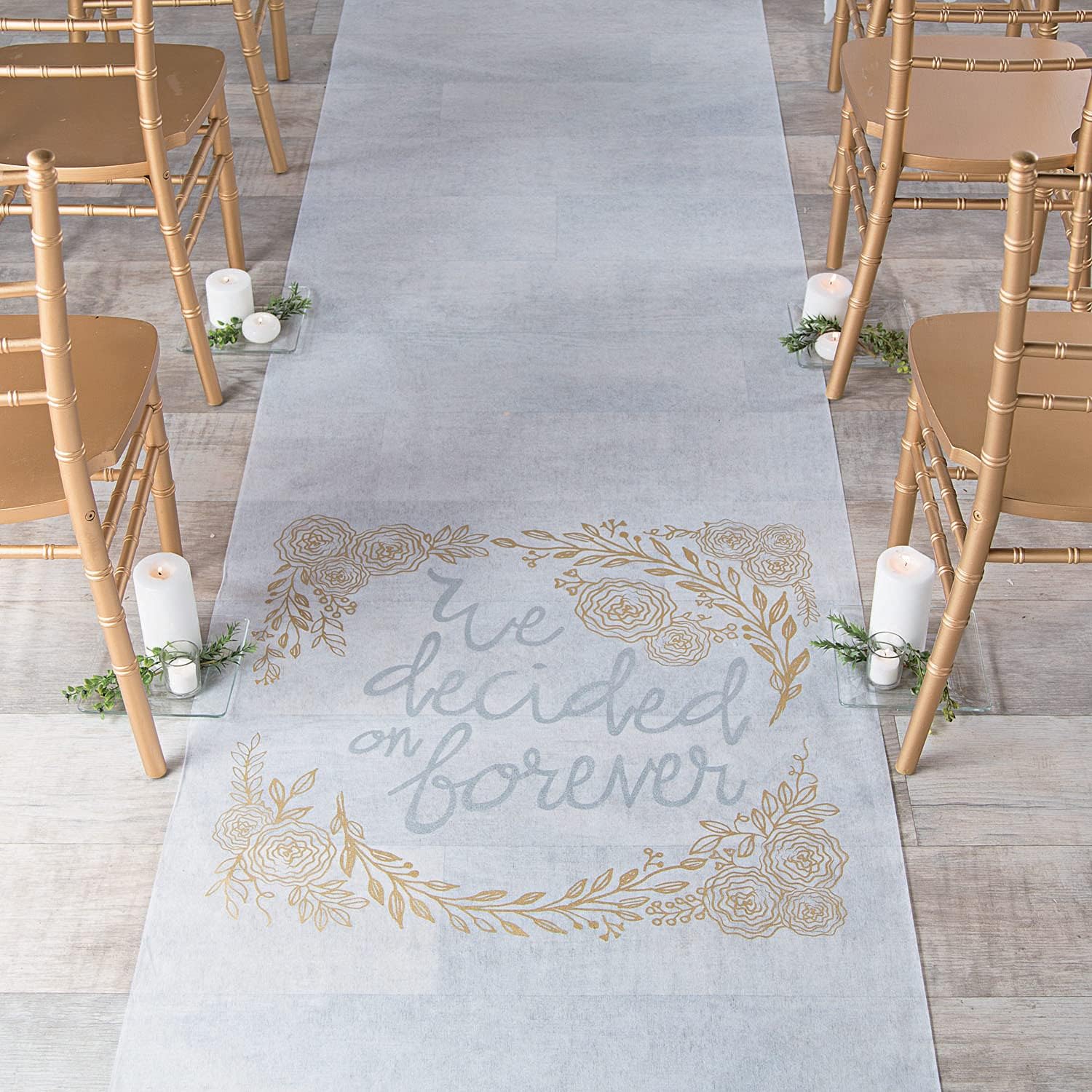 Fun Express Forever Wedding Aisle Runner 100 Feet Long