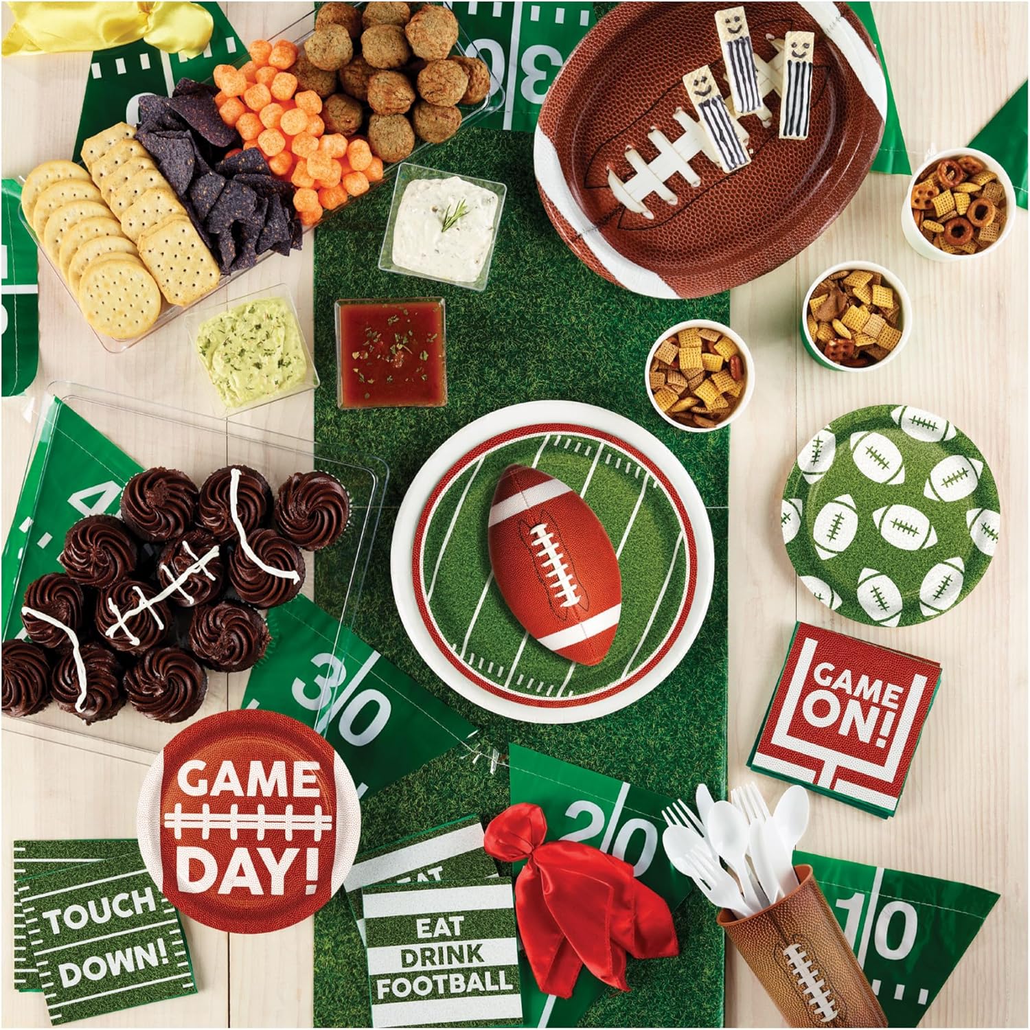 Football Fun Party Pack for 16 Guests