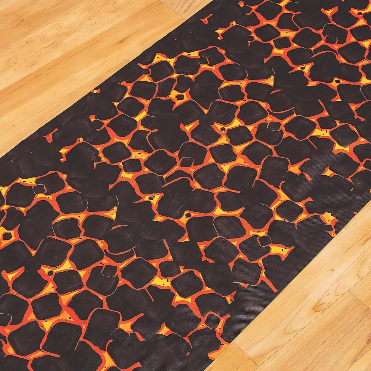 Hot Coals Aisle Runner - 10 Feet Long - Party Decor