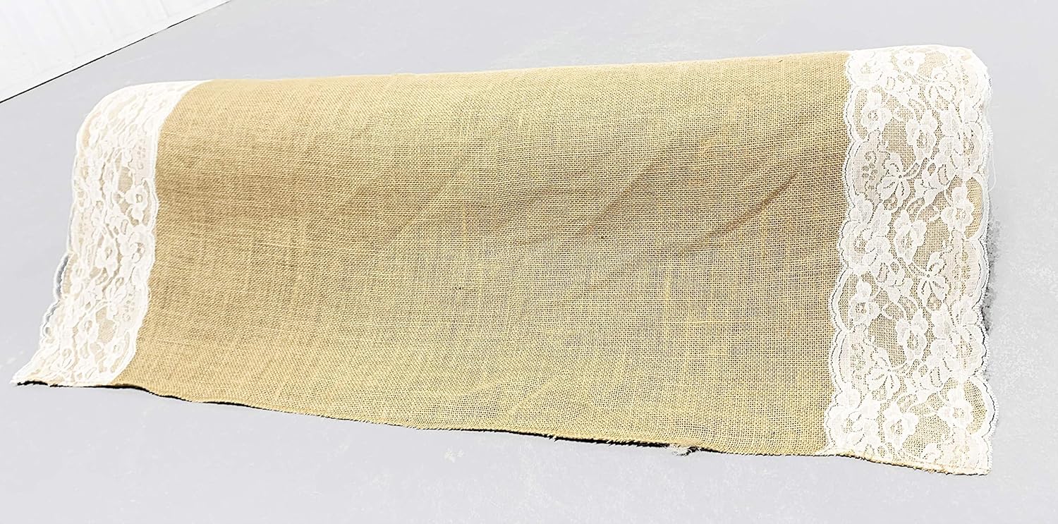 AAYU Premium Burlap Wedding Aisle Runner 40x100 Feet