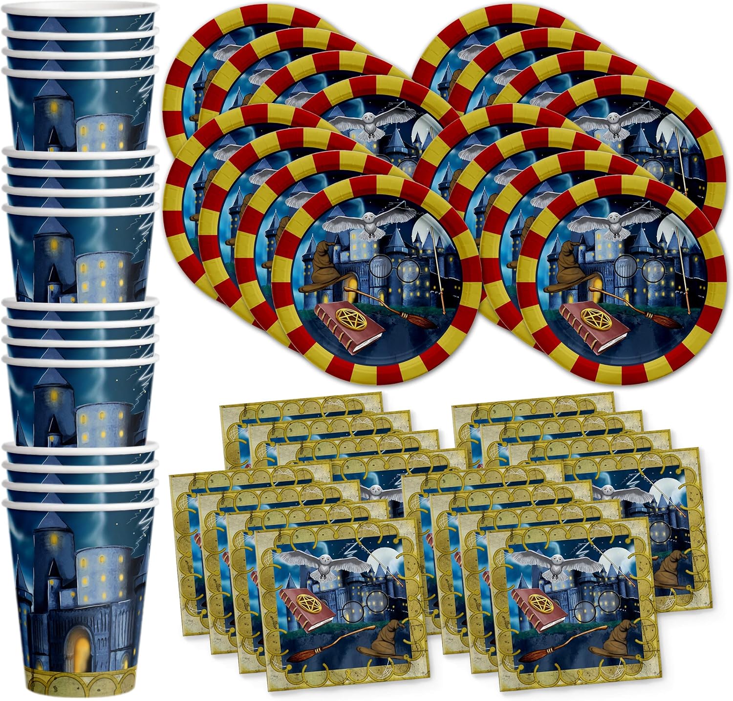 Wizard Castle Birthday Party Supplies for 16