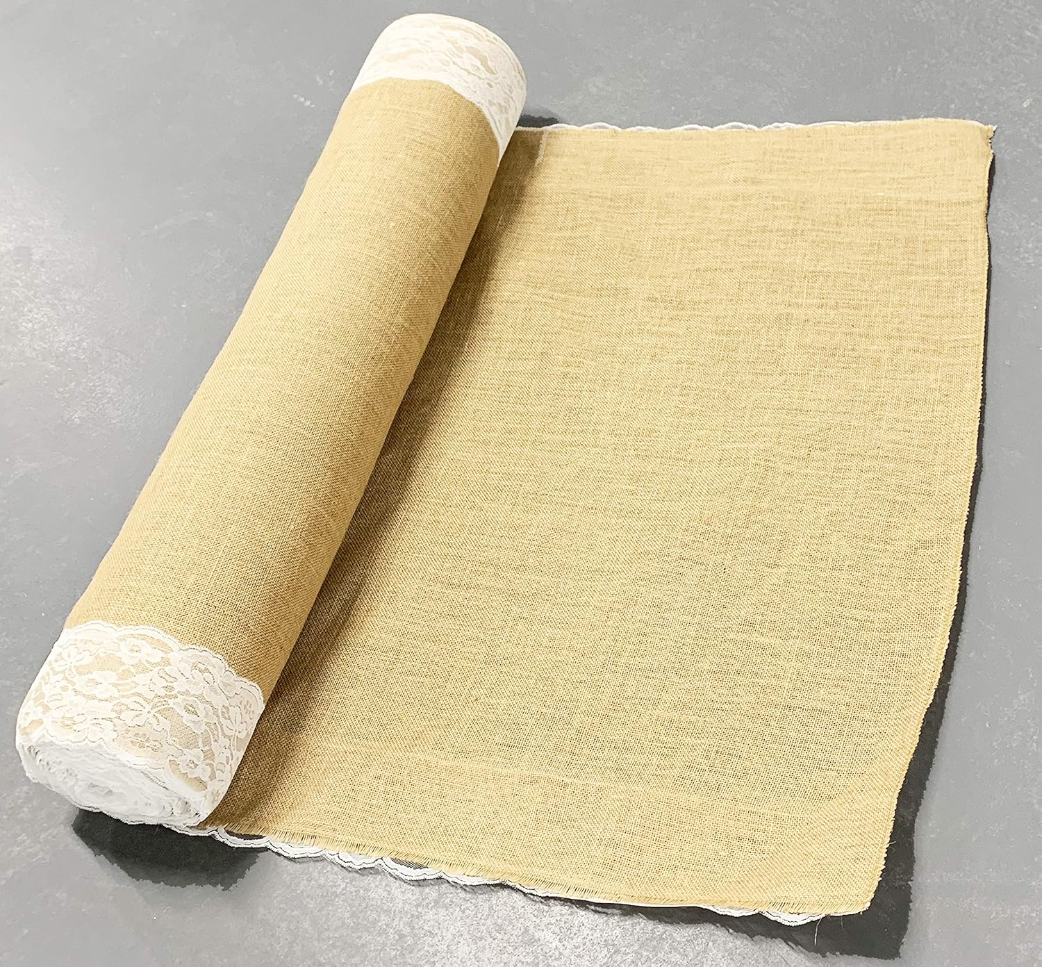 AAYU Premium Burlap Wedding Aisle Runner 40x100 Feet